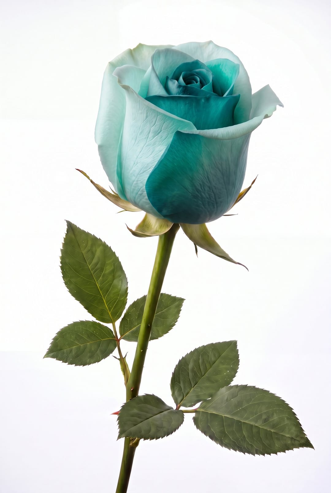 Sea glass coloured rose